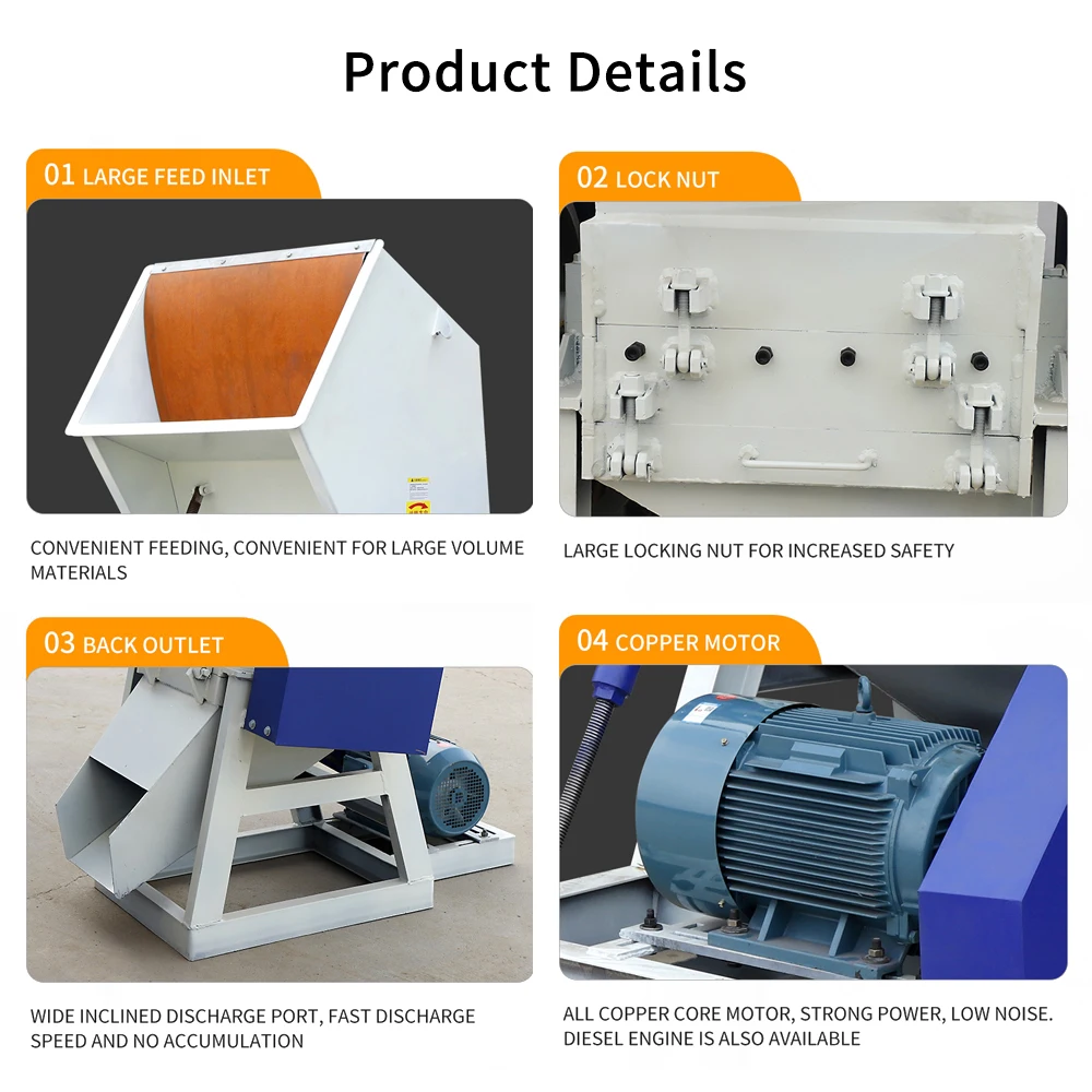 Машина для дробления пластиковых отходов