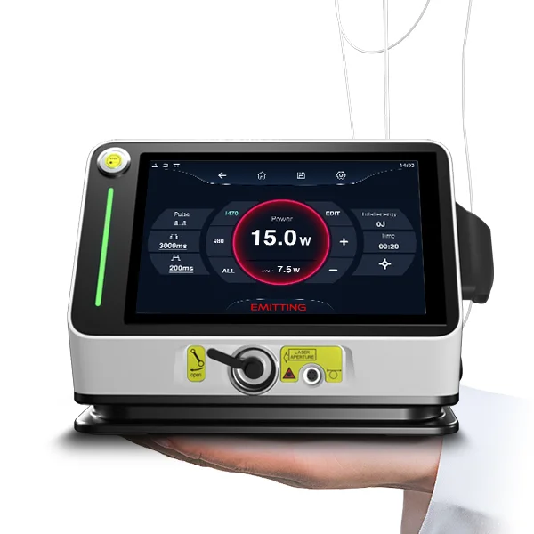 PIOON Endolifting 1470nm 15W Diode Laser Lipolysis Laser Machine Face Lifting Bare Fiber