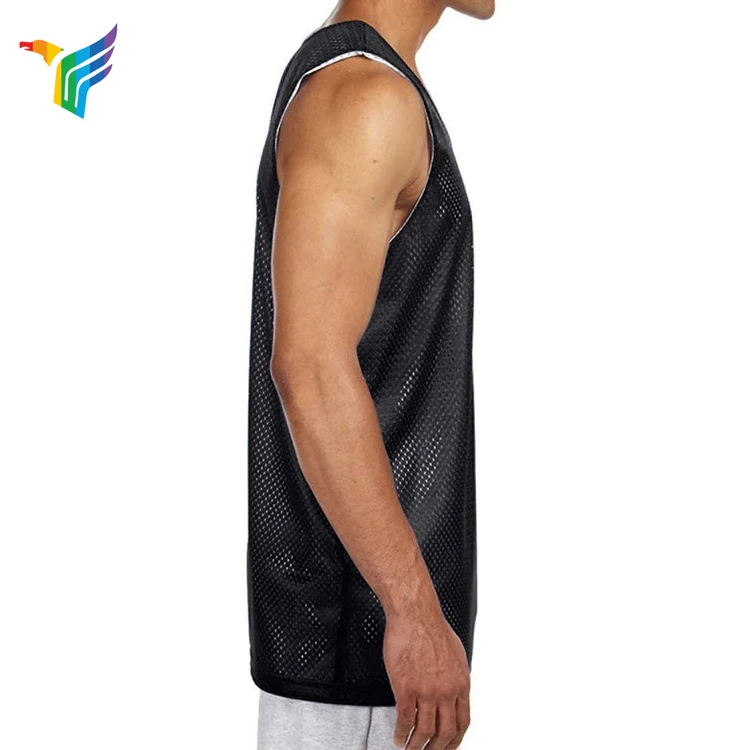 any logo custom sports vest mesh tank top men