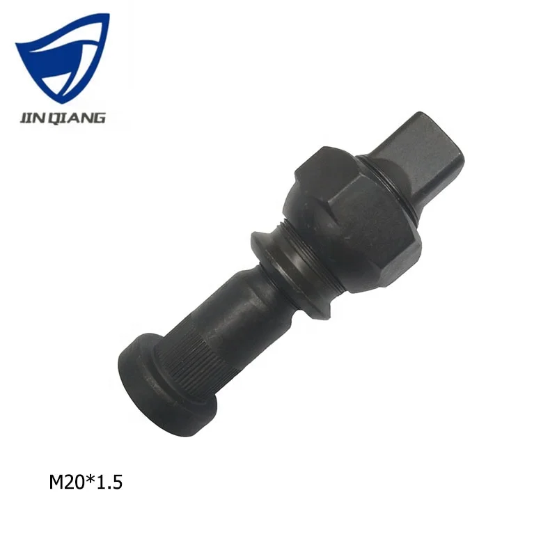 Jinqiang Factory Price High Tensile Strength Hub Bolt 10.9 Grade Rear Wheel Bolts And Nuts for Truck HINO