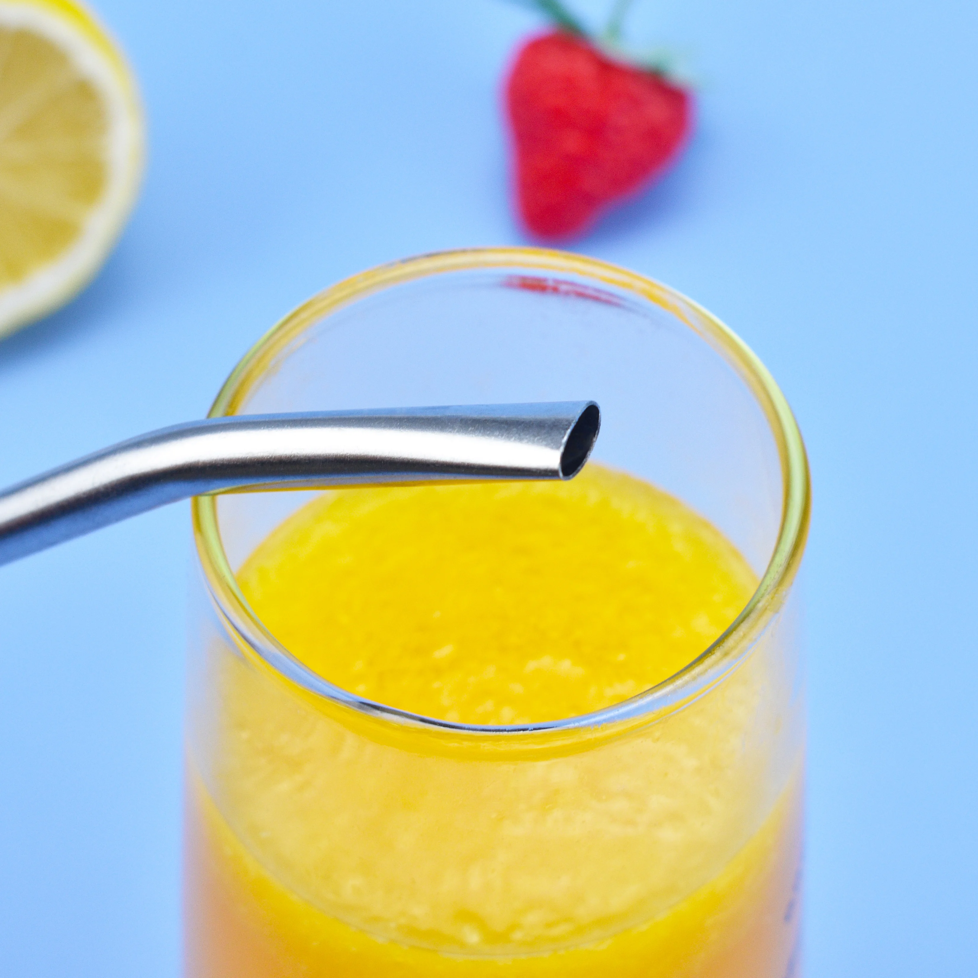 304 stainless steel metal filter straw spoon set yerba tea mate bombilla with Custom logo