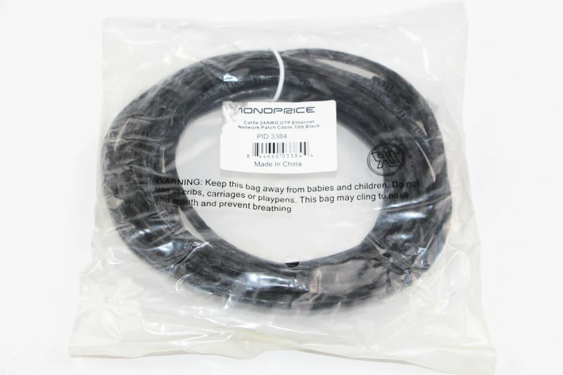 Hot sales low price pass channel test 1m cat5e black network rj45 cable