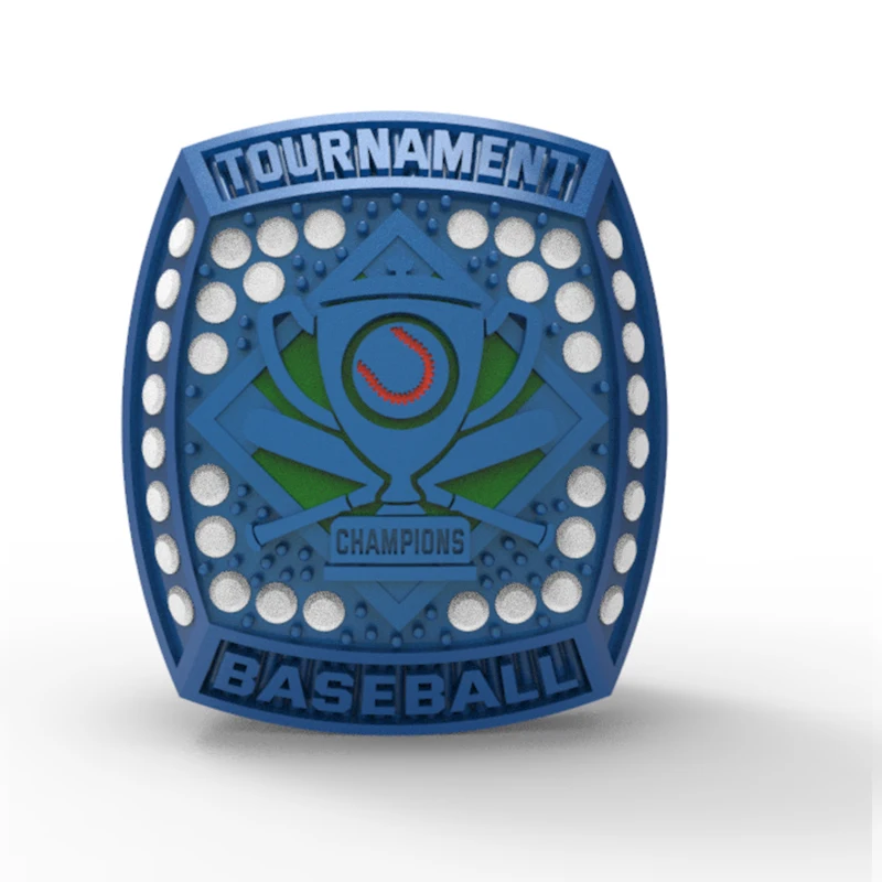 
custom champion,second place and third place championship ring baseball championship ring custom the prize of different places 