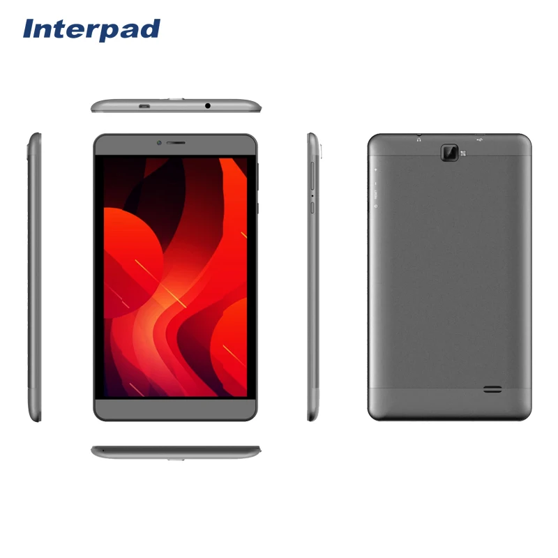 Interpad P107 7inch 5MP +13MP camera Android Win 10 OS optional OTG USB charging 7inch 8inch 10.1inch tablet PC restaurant