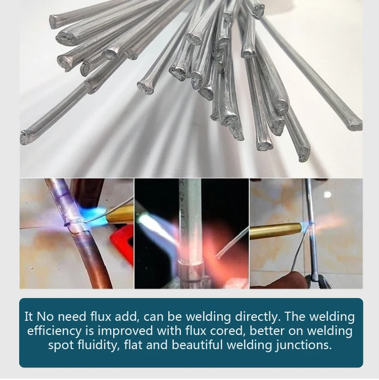 Hz-al22 Copper/aluminum Soldering Flux Cored Welding Wire Brazing Tig Rod 78% Zn aluminum alloy welding rod