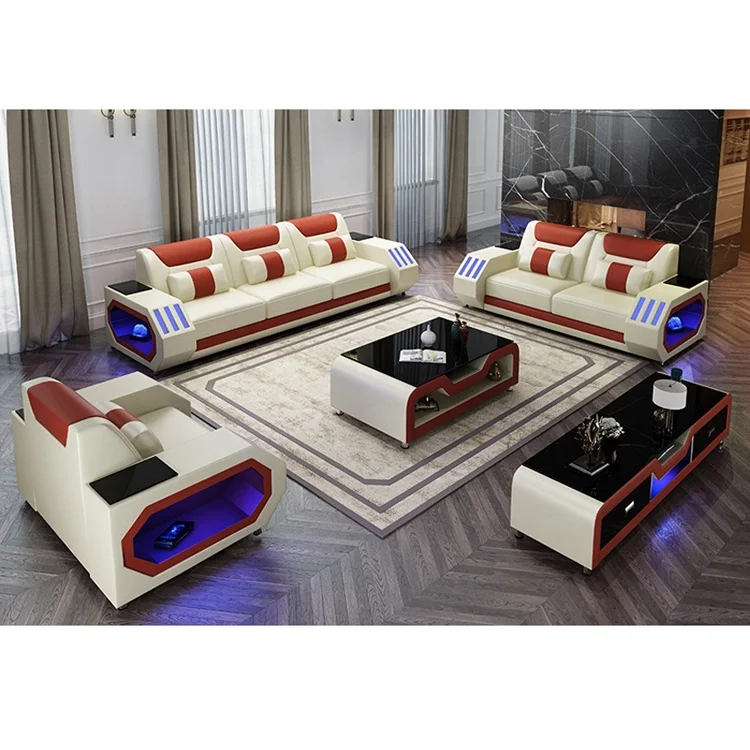 Smart sofa china Wholesale Factory Direct 3+2+1 seat Sectional big sofa Luxury livingroom Furniture Sofa Set hot sale couch