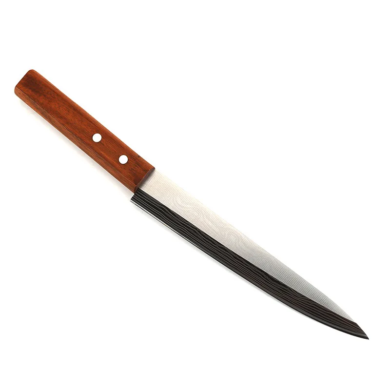  Японский кухонный нож из дамасской стали Santoku