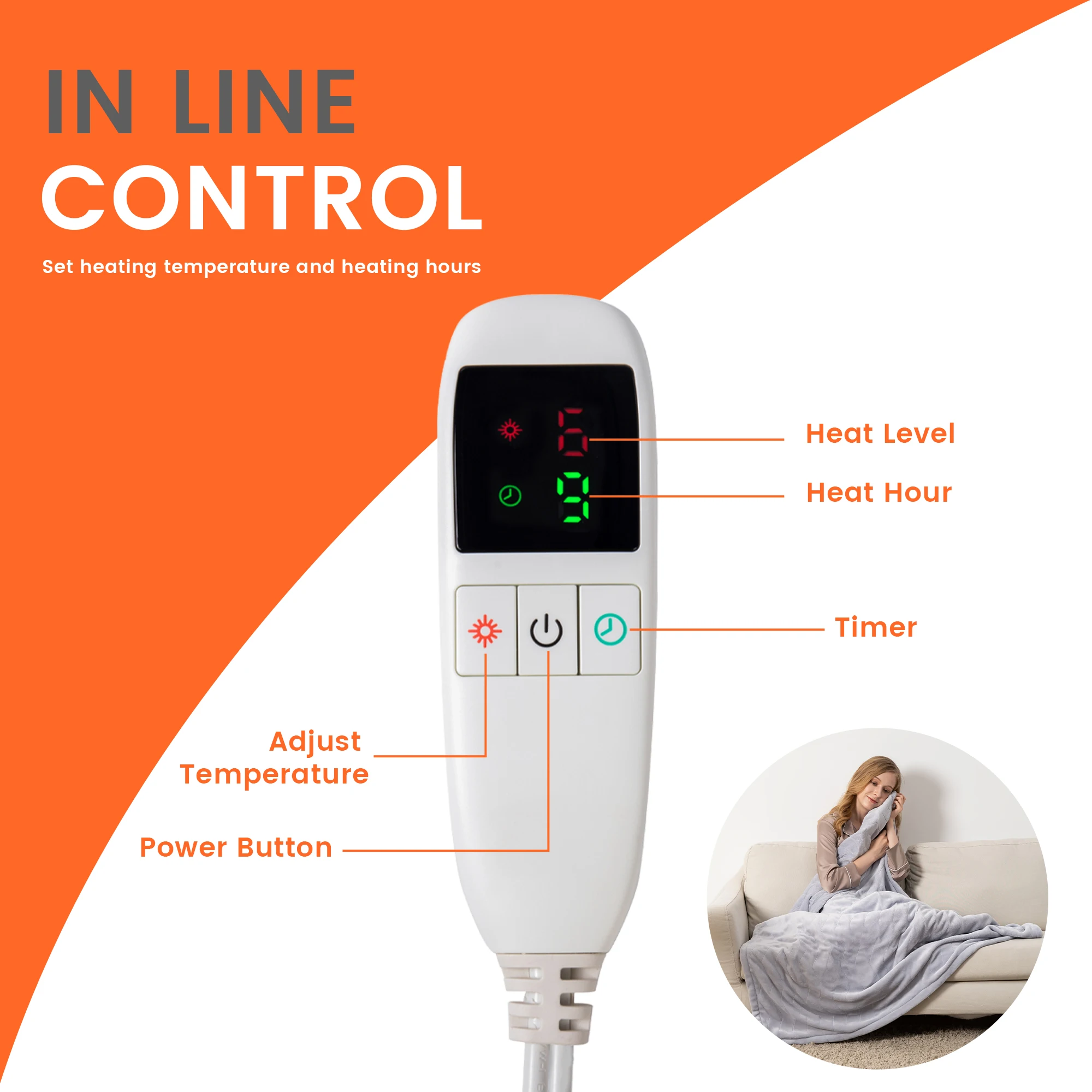 Wholesale Factory Direct Electric blanket 50*60 inches