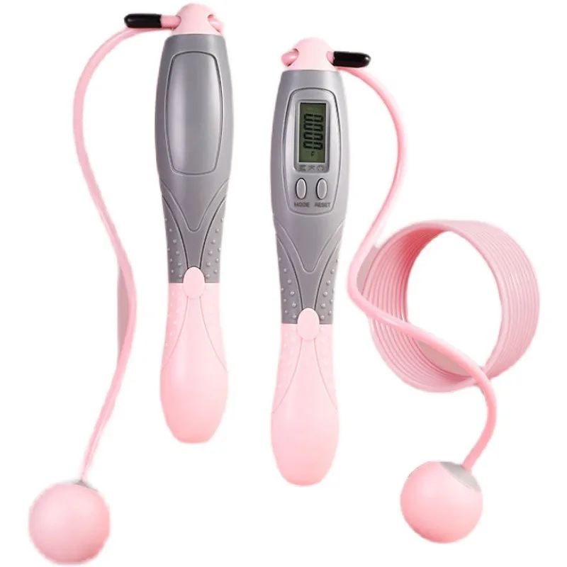 Digital Wireless Counting Fitness Sport  Indoor Outdoor Gym Fitness Weighted Counter Jumping Cordless Ropes