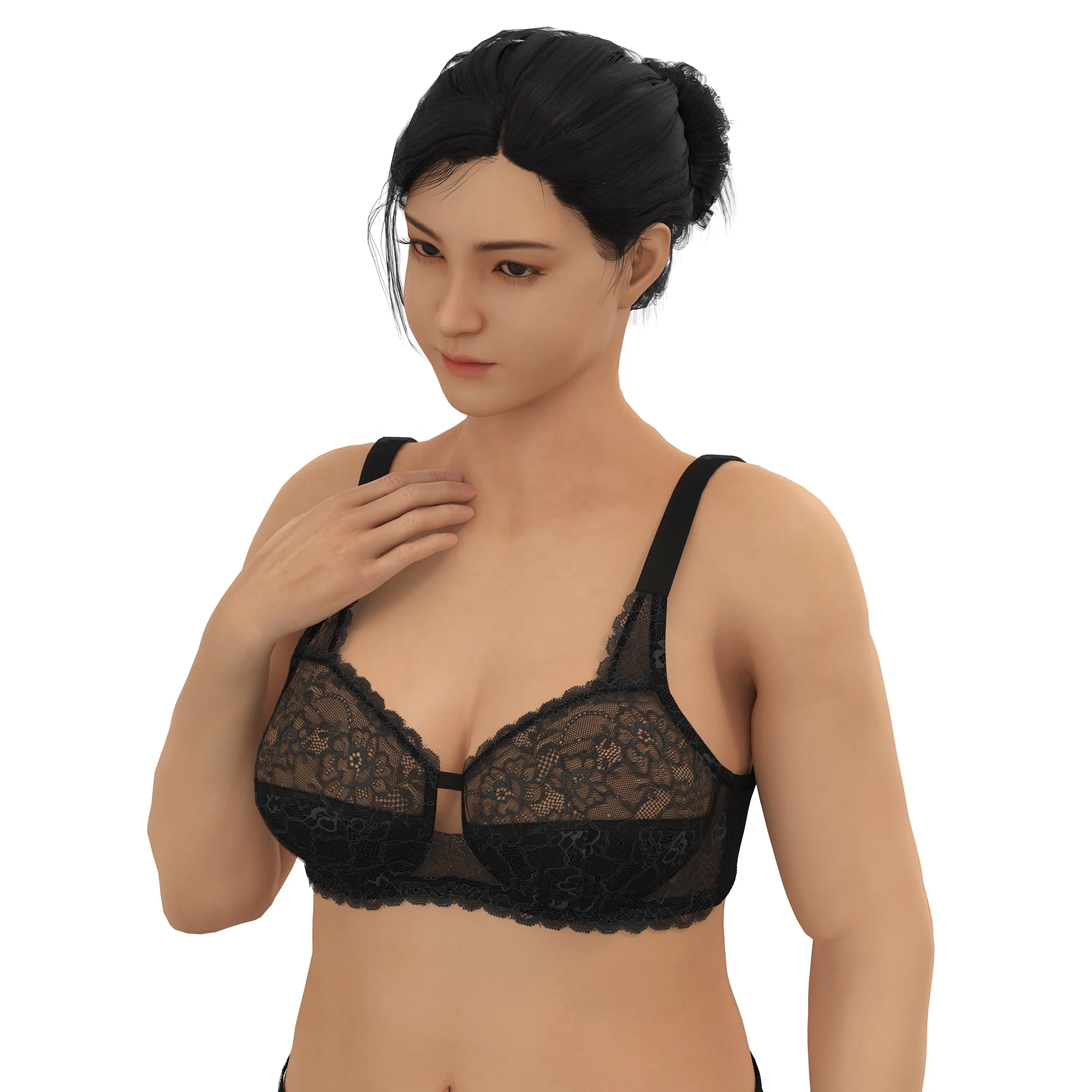 Big Size Women Underwear Plus Size Bra & Panty Daily Wear Lingerie XXXL Bra Set