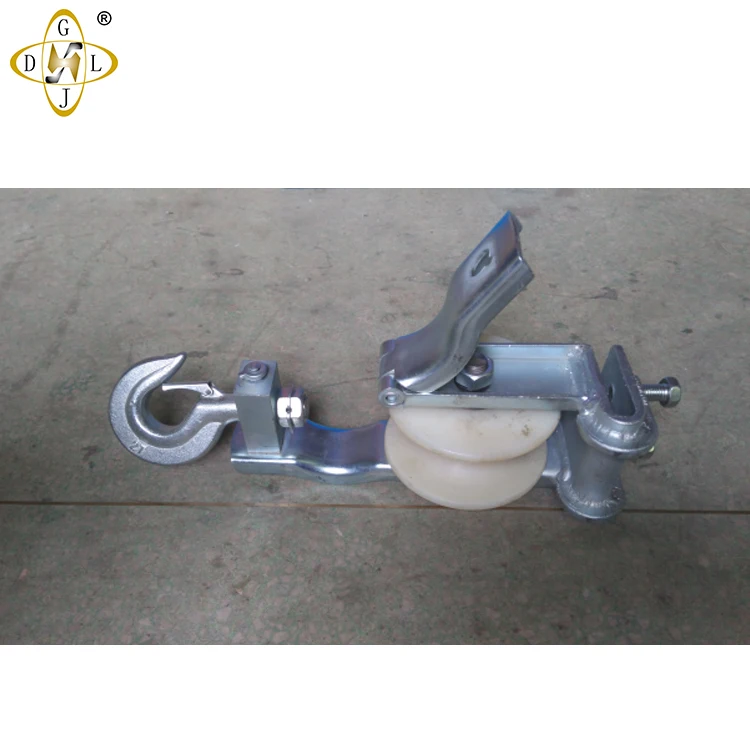 high quality pulley for cable strings, Double sheave pulley block