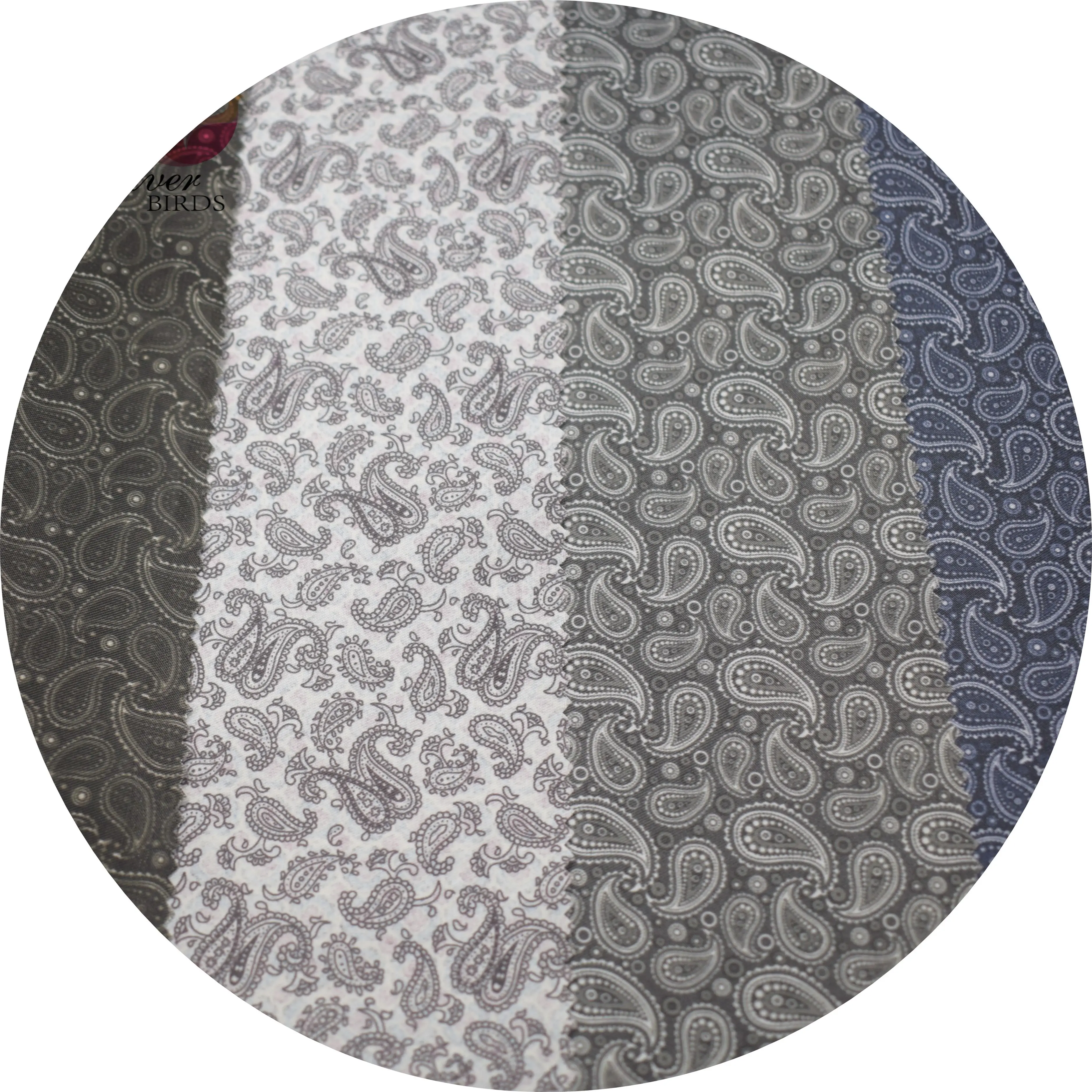 hot sale lining fabrics 100% polyester twill printed fabrics for garment custom print design