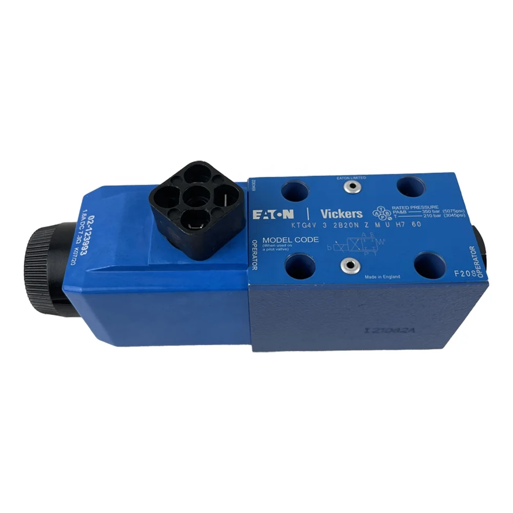 Eaton Vickers Hydraulic Directional Solenoid Valve KTG4V KTG4V-3-2B20N-Z-M-U-H7-60 Proportional Directional Valve