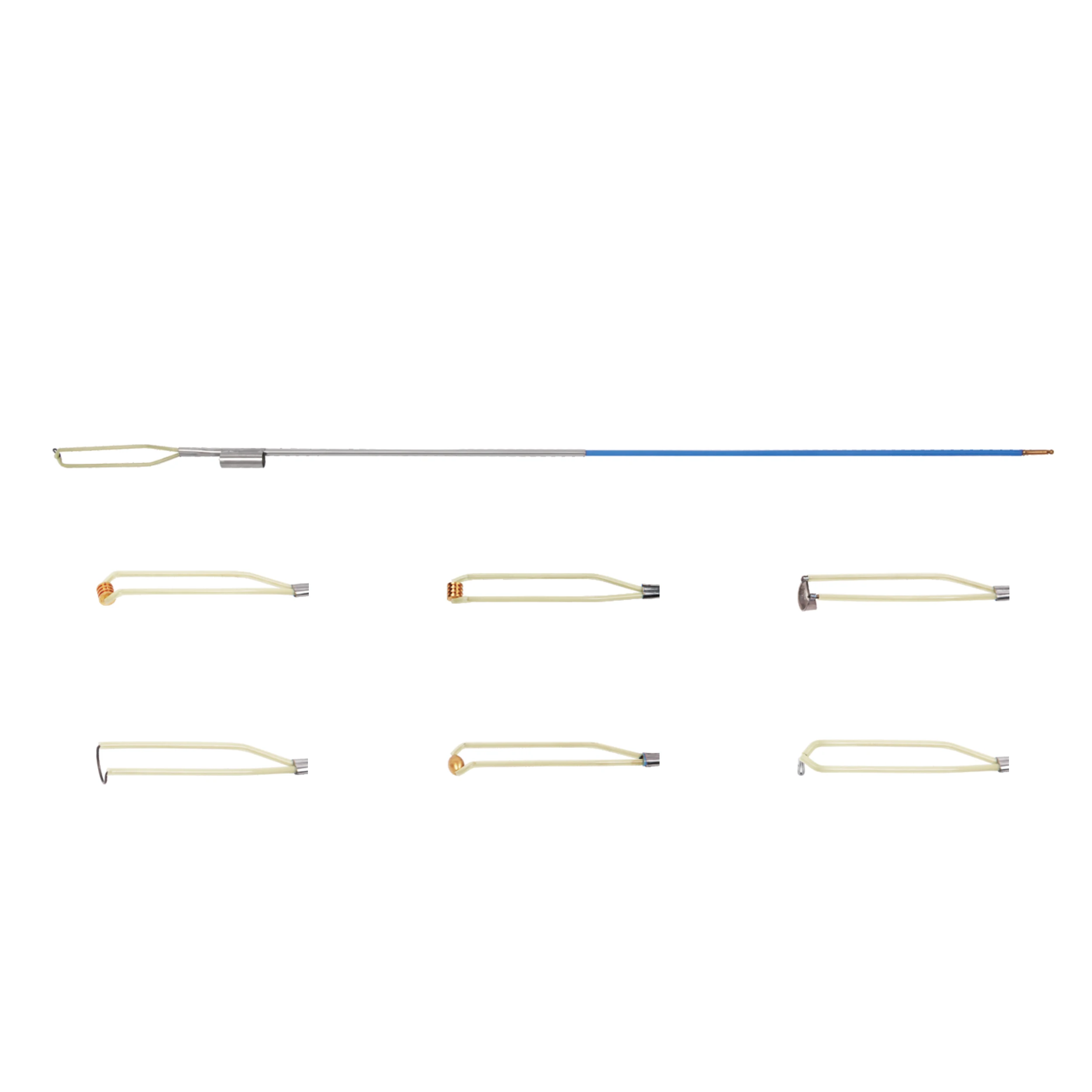 Electric Needle Spud Loop Ball Urology Surgical Instruments Stainless Steel Basis Bipolar Loop Resectoscope Electrodes Electric