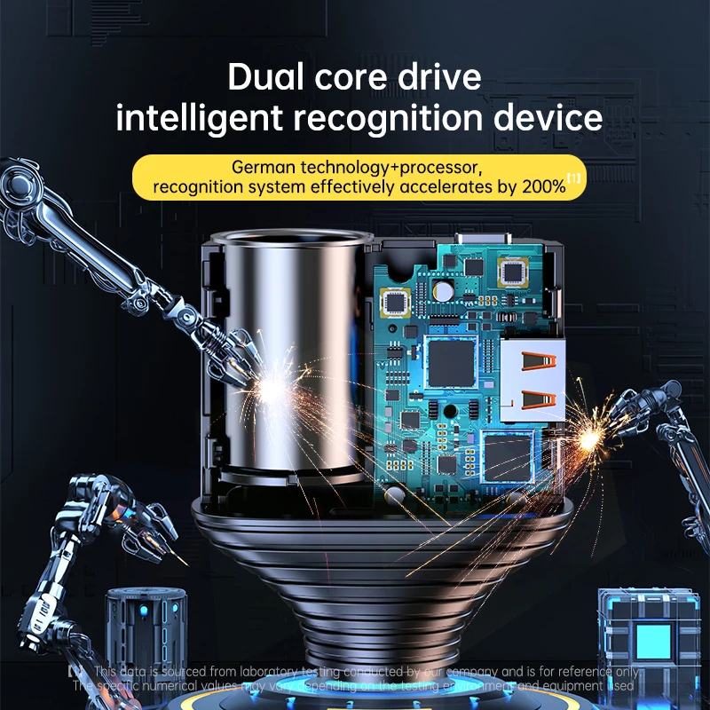 4 in 1 Car Charger 145W Ultra High Power Lighter Cigarette Socket Type-C PD45W Super Fast Charging