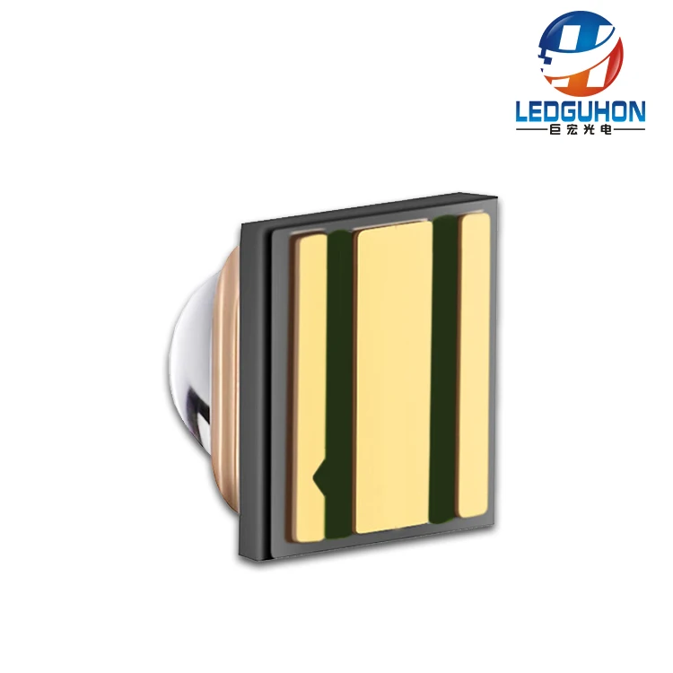 led factory custom 60deg Glass lens 3939 size SMD Epileds 56mil chip 5W UV 365NM 370NM LED diode