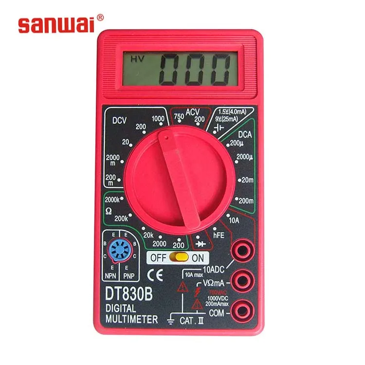 Factory Best Selling  DT830B Mini Pocket Low Price Digital Multimeter