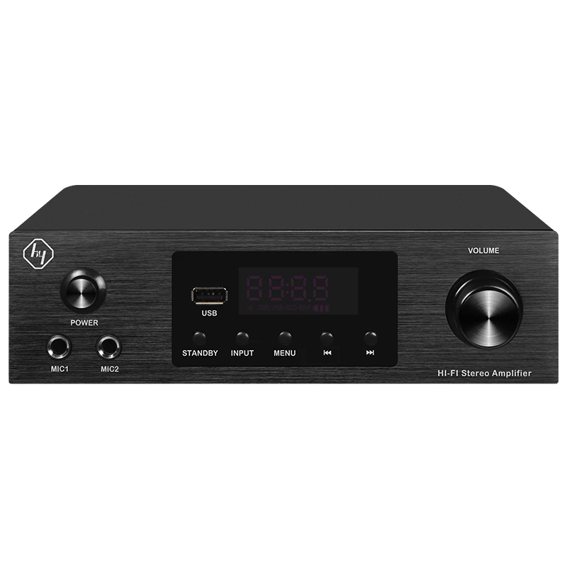 Home Theatre System 200W Power Amplifier with HD/BT/Optical/Coaxial/FM Digital amplifier