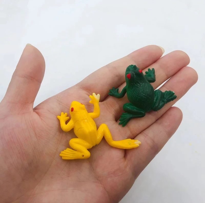 Hot Selling Unisex TPR Simulation Soft Glue Small Frog Toy Kids Aged 5 7 Years Classic Style Play PP Material Promotional Gifts