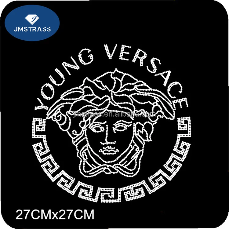 Custom beads Logo Heat Transfer Design Hotfix Rhinestone Template Pattern Rhine stone Transfer