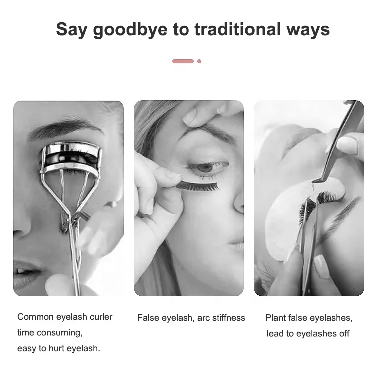 Hot Sale Eyelash Curler Beauty Tool Electric Heating