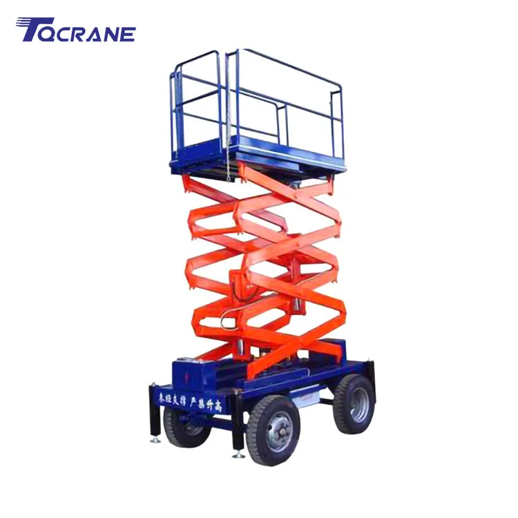 Folding Hydraulic Hydraulic Electric Scissor Lift Work Platform