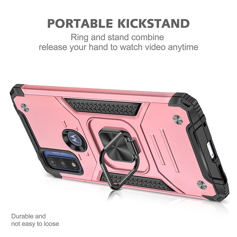 Luxury newest mobile accessories cell phone case for motorola moto g pure kickstand phone back cover for Moto G Power 2022