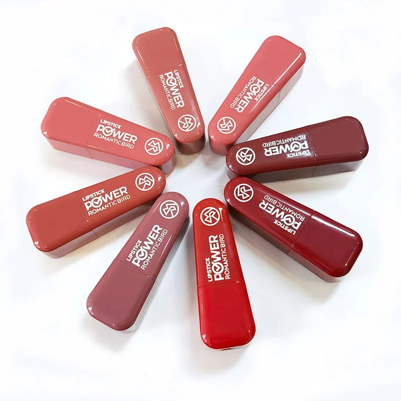 Romantic Bird Velvet Lip Gloss Matte long lasting lipstick private label cosmetic sexy red matte creamy waterproof Lipstick