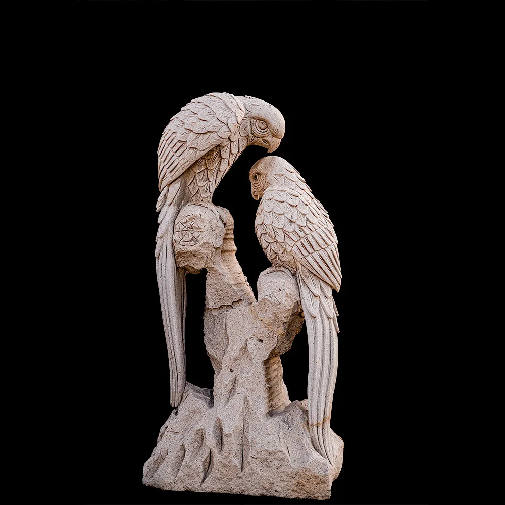 Japanese Style Furniture Stone Carving Garden Outdoor Pagoda Decor Natural Granite Garden Lights