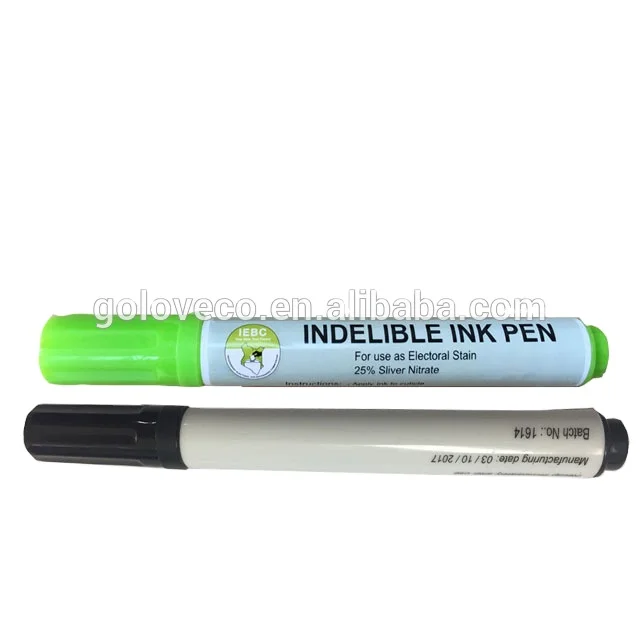 5% silver nitrate indelible voting marker pen