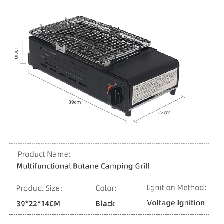 Wholesale garden outdoor portable stainless steel bbq camping butane grill