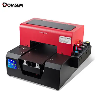 Factory Directly Sell Inkjet 3D UV Phone Case A4 UV Printer Price UV Flatbed Printer