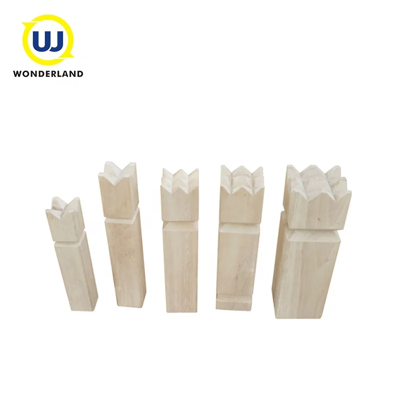 Wholesale cheap custom outdoor wooden viking chess yard game for throwing