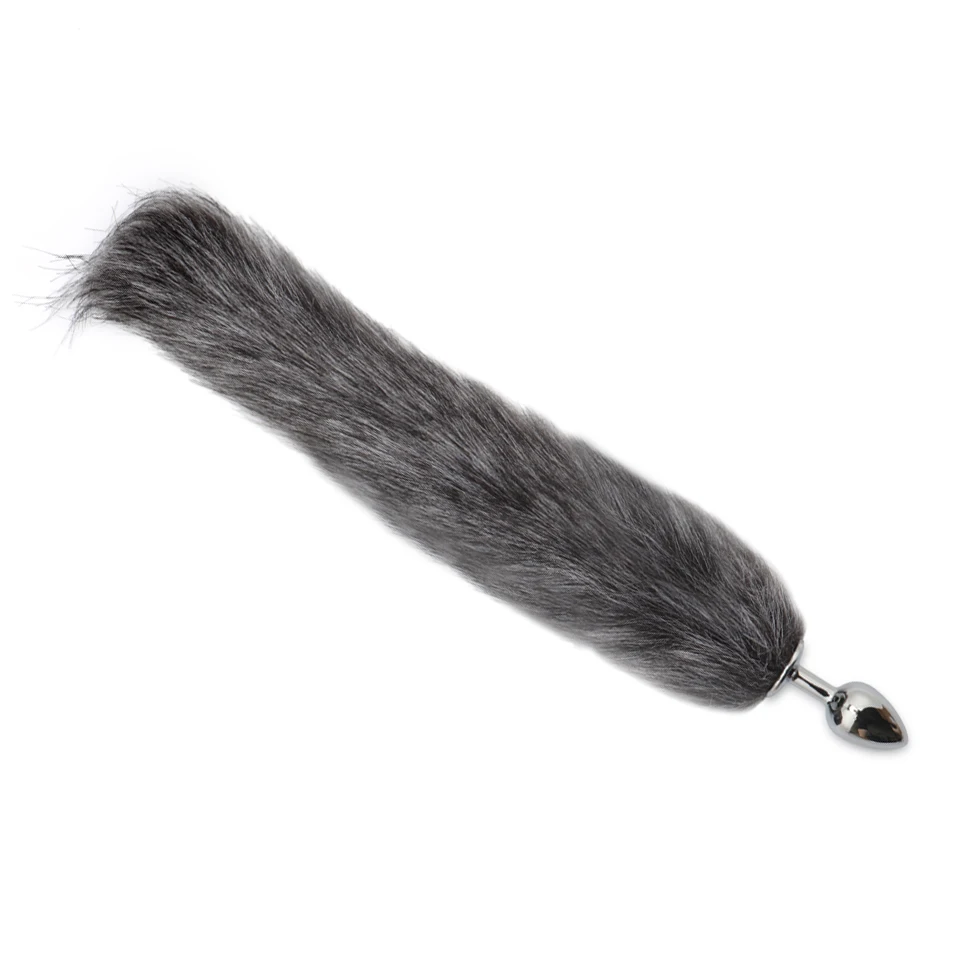 Long Fox Tail Anal Massager Cosplay-Style Sex Toys for Women Colorful Butt Plug Juguetes Sexuales Anal