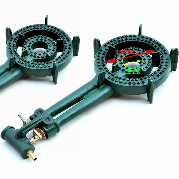 Commercial Portable Gas Stove Burner Gas Stove 2 Rings Burner Burner Suitable For Outdoor Wok Cooking