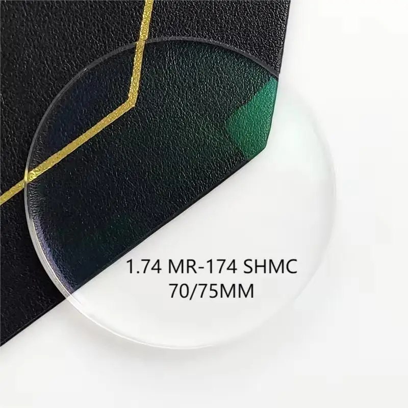 Hot selling Manufacturer 1.74 MR-174 ASP SHMC Optical Lens