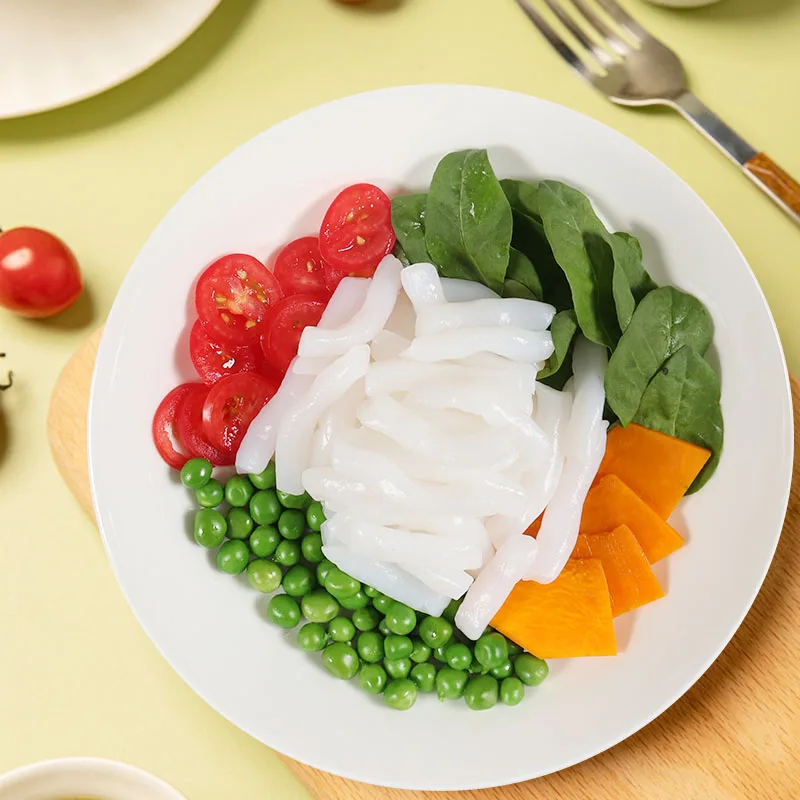 Moxiaoyu Low Price China Keto Friendly Korean Shirataki Fried Rice Cake Spicy Flavor Diabetic Food   Konjac Rice Cake