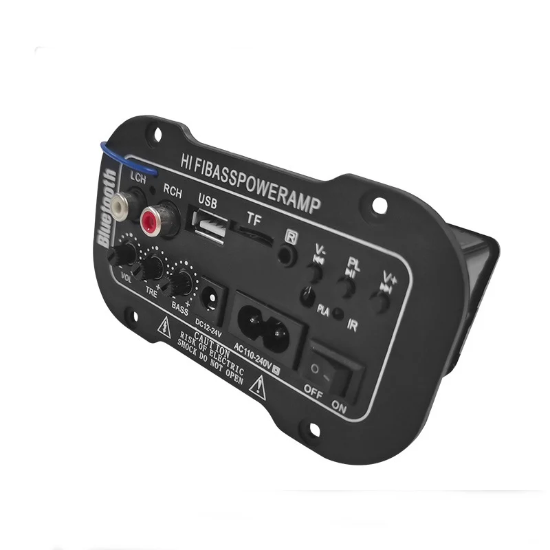 Car digital card Bluetooth power amplifier board, 5-inch 220V three purpose audio accessory digital power amplifier pcb