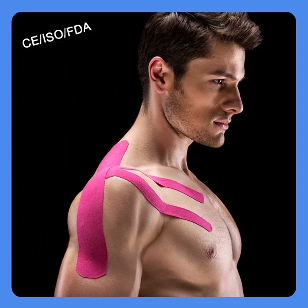 
Sports safety guard medical adhesive elastic hypoallergenic latex free muscle tape 