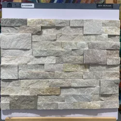 150x600 External Culture stone mosaic tiles outdoor wall tiles garden stone wall tiles