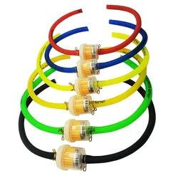 Universal 6mm Fuel Filter Gasoline Cleaner Petrol Pipe Hose Line for ATV Pit Dirt Bike Quad Scooter