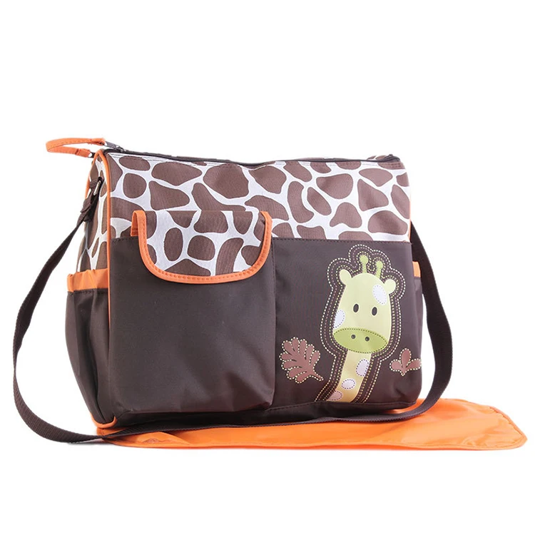 Multi-function Cartoon Type Baby Organizer Mummy Diaper Bag for Outdoor Travel
