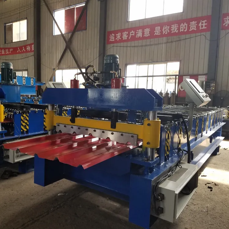 Produce roof tile forming machine/Glazed tile making machine/Steel sheet roll former