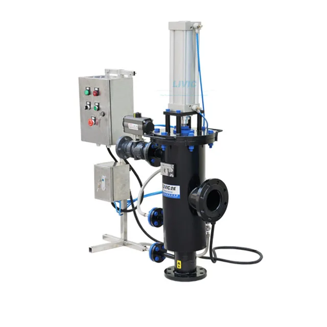 
Self Cleaning Bernoulli Filter Carbon Steel Housing Rubber Lining 