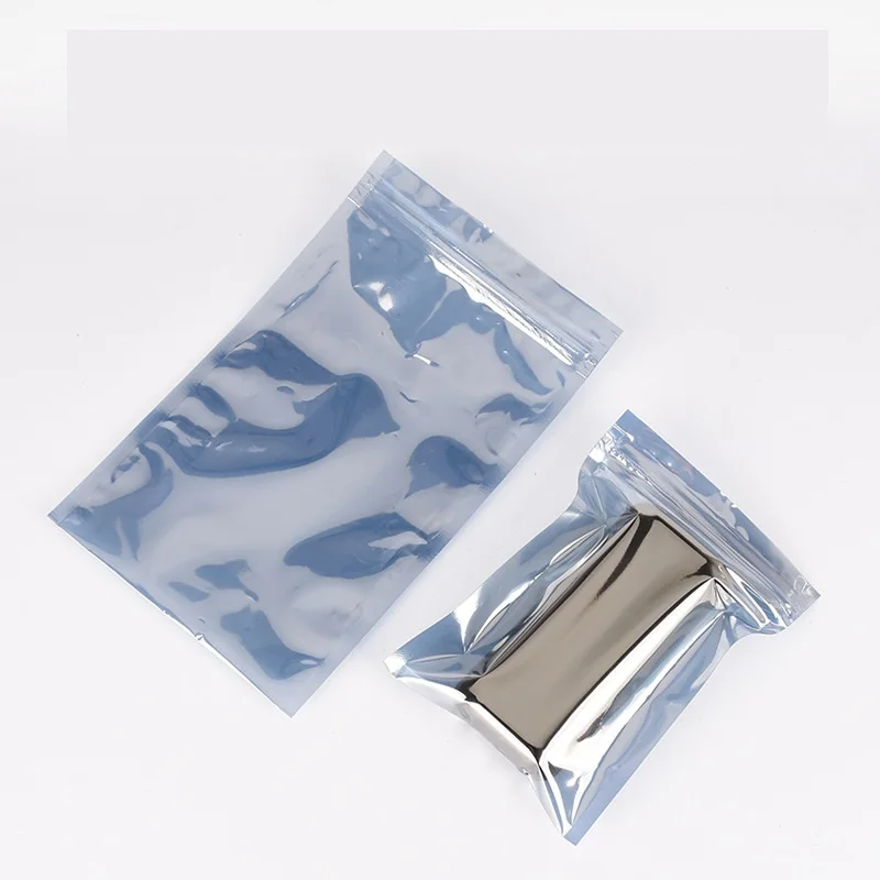 Foil Aluminium Antistatic Ziplock Moisture Anti Static Static Safe Barrier Packing Shielding ESD Bag