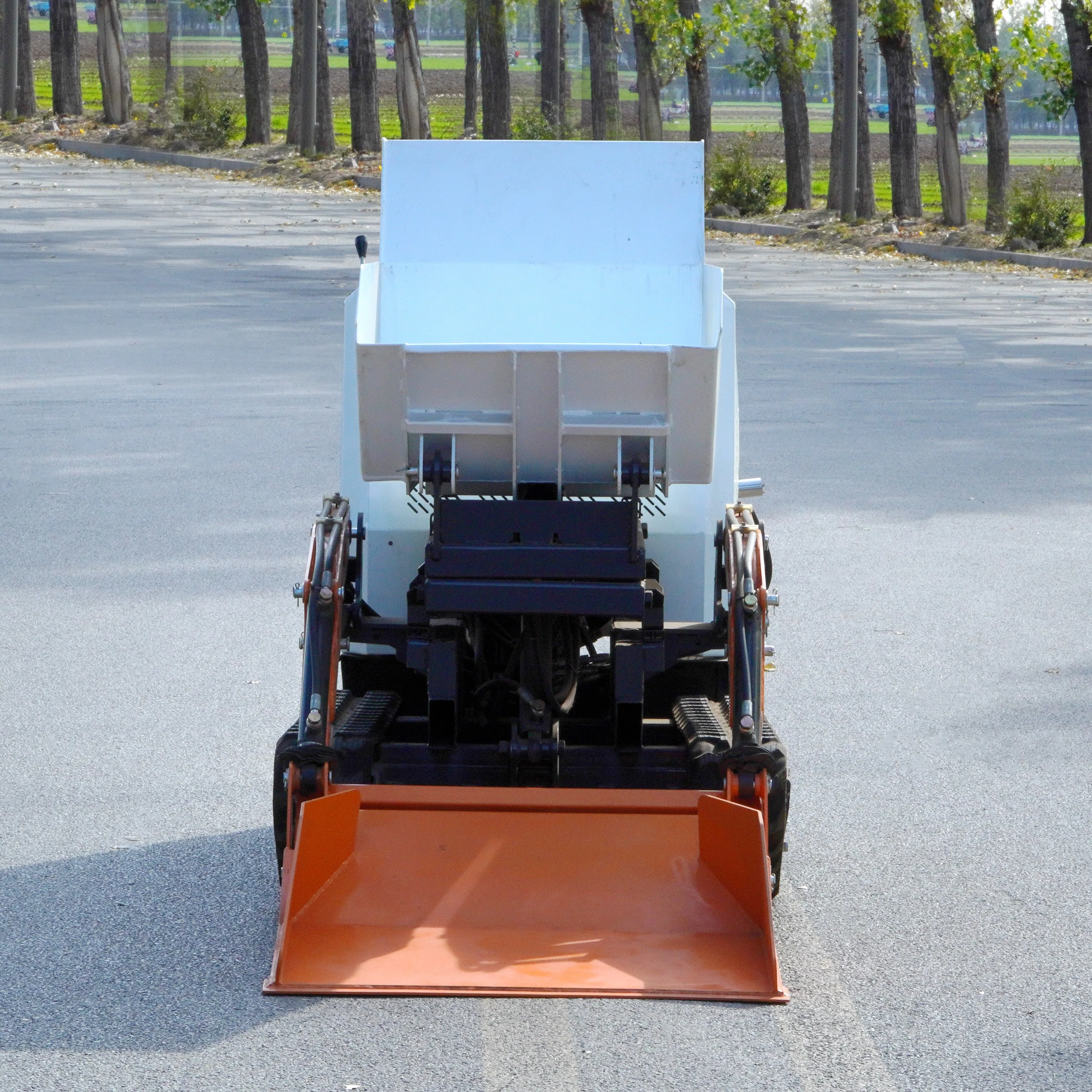 2024 New Mini Dumper Truck Hydraulic Lifting Crawler Dumper Truck 500kg1000kg Mini Dumper Truck
