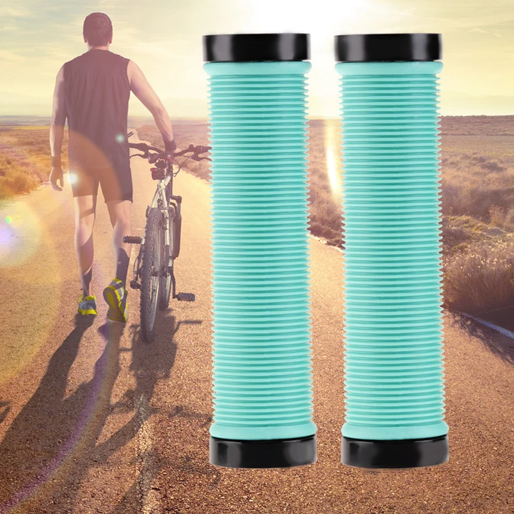 New Arrivals Custom Bicycle Accessories Durable Non-Slip Soft Silicone Mountain Bike Grips