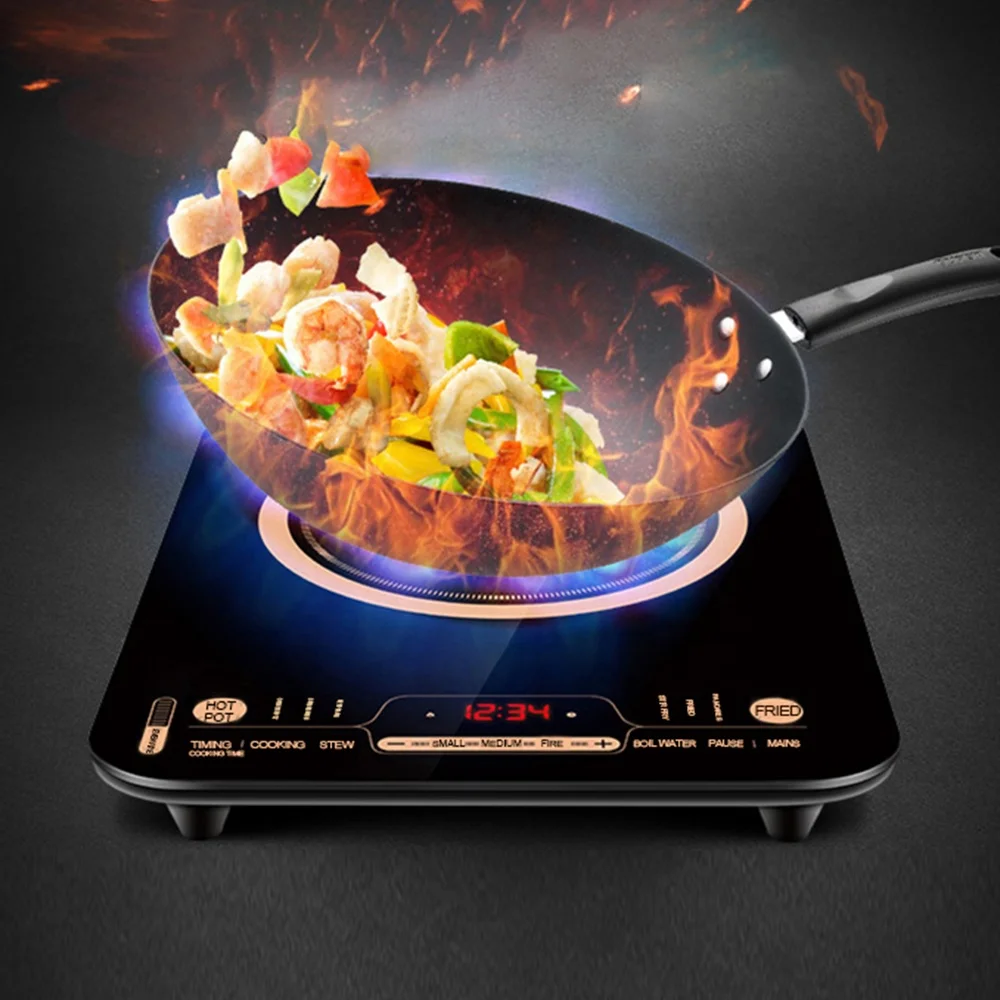 Регулируемая многофункциональная электрическая индукционная плита высокой мощности 2100