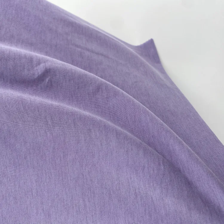 Wool Lyocell Spandex Blended Knit Fabric for Sport Wear Sportswear T-Shirt Fabric