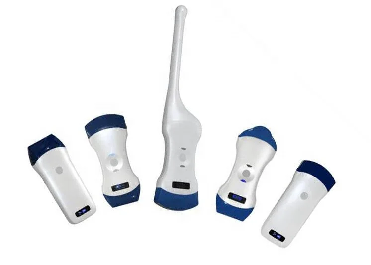 High Quality Double Head Ultrasound Convex and Linear Probe for Sale / Handheld Ultrasound Scanner Price